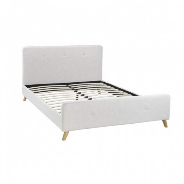 BED FRAME BEIGE